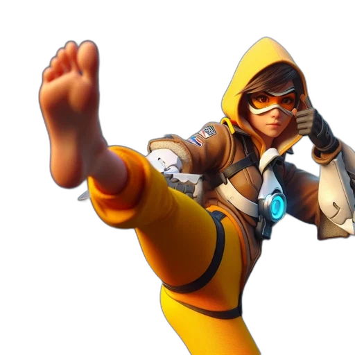 weapon, jacket, staff, face transparent PNG cut-out