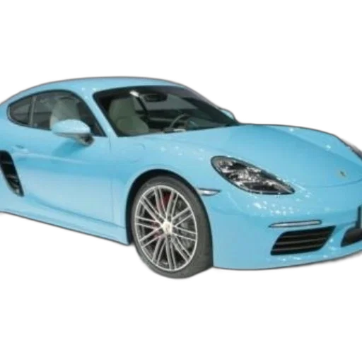 car, 3d render, blue, sleek transparent PNG cut-out