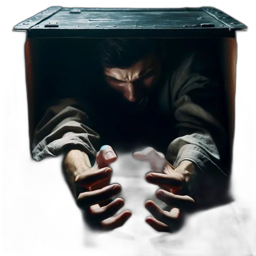 furniture, face, creature, mask transparent PNG cut-out