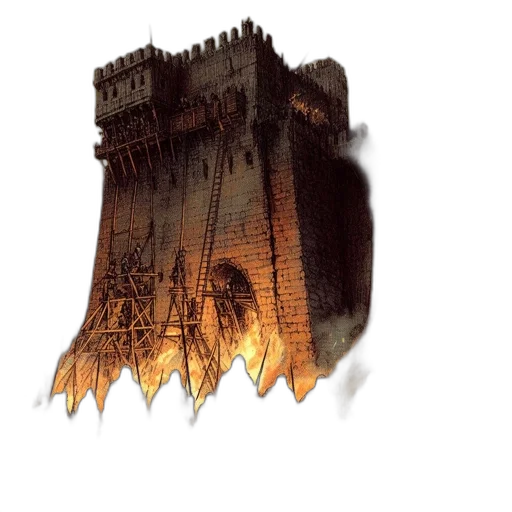 crown, building, dragon, weapon transparent PNG cut-out