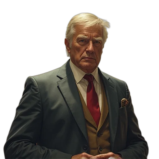 jacket, face, staff, concept art transparent PNG cut-out