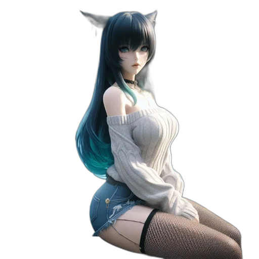 dress, staff, robot, animal transparent PNG cut-out