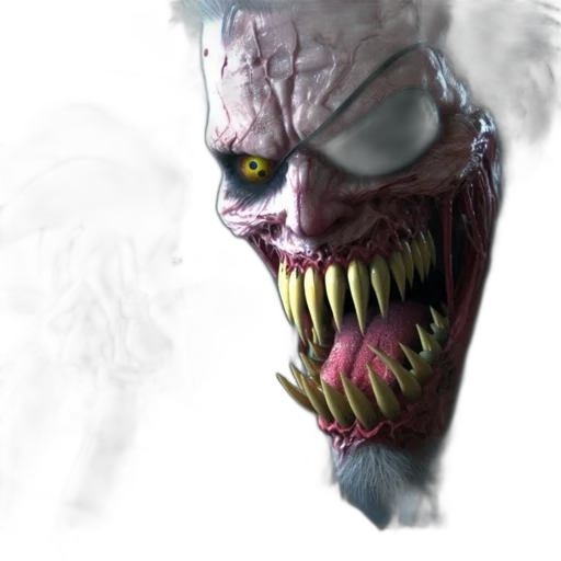 creature, mask, face, concept art transparent PNG cut-out