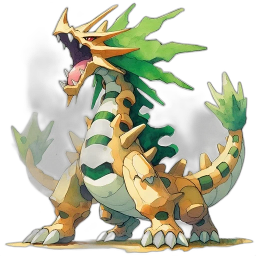 dragon, creature, animal, staff transparent PNG cut-out