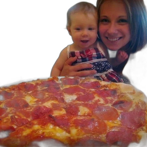 food, woman, child, smile transparent PNG cut-out