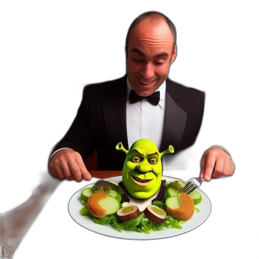food, creature, face, animal transparent PNG cut-out