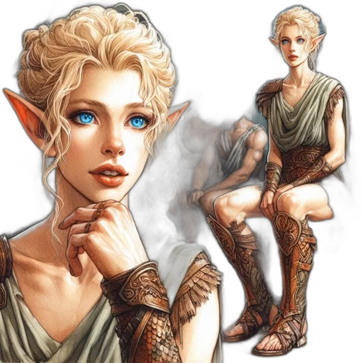 fantasy art, concept art, pixel art, photorealistic transparent PNG cut-out