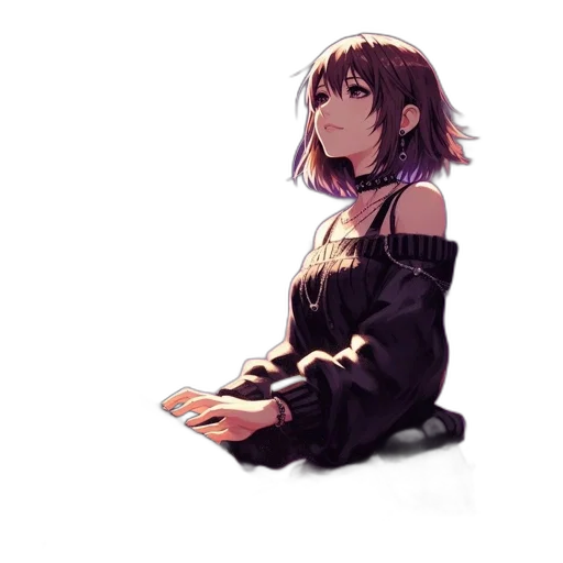 dress, robot, jacket, jewelry transparent PNG cut-out