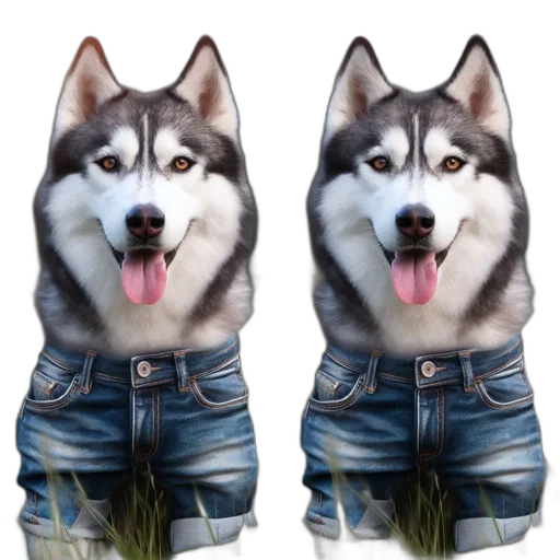jacket, animal, creature, face transparent PNG cut-out