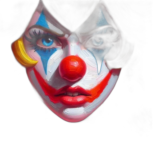 mask, face, creature, crown transparent PNG cut-out