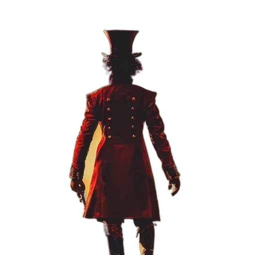 staff, hat, jacket, mask transparent PNG cut-out
