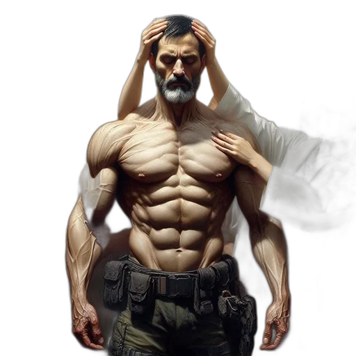 concept art, 3d render, cyberpunk, photorealistic transparent PNG cut-out