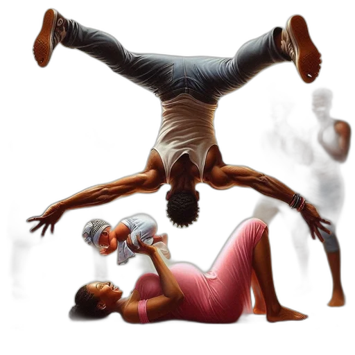 concept art, photorealistic, 3d render, man transparent PNG cut-out