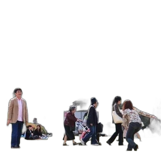 staff, jacket, weapon, shoes transparent PNG cut-out