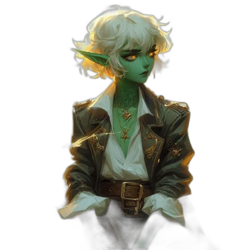 staff, jacket, mask, creature transparent PNG cut-out