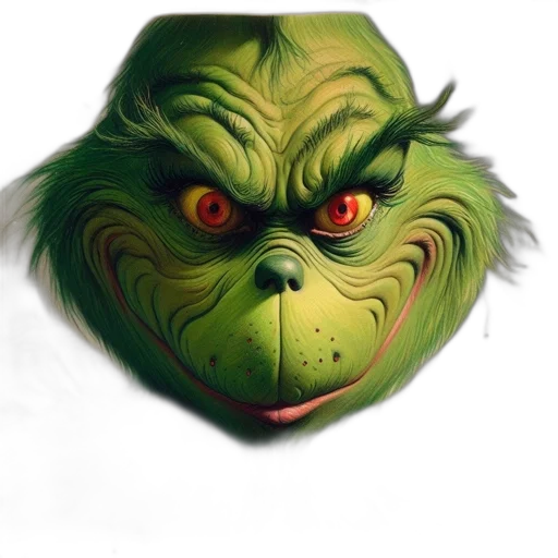 face, mask, creature, staff transparent PNG cut-out