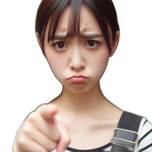 face, staff, photorealistic, 3d render transparent PNG cut-out
