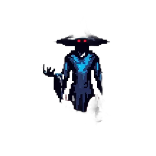 robot, staff, creature, umbrella transparent PNG cut-out