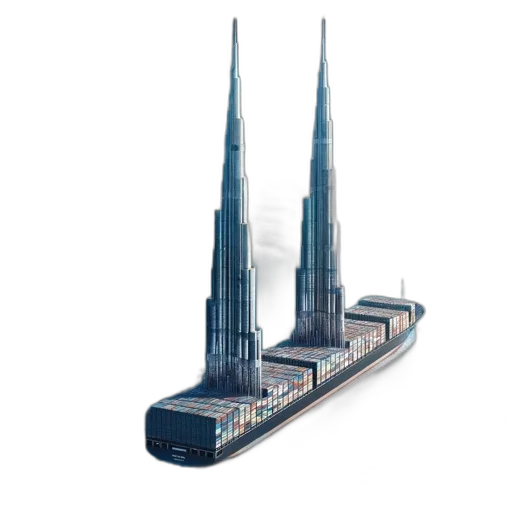 building, concept art, 3d render, photorealistic transparent PNG cut-out