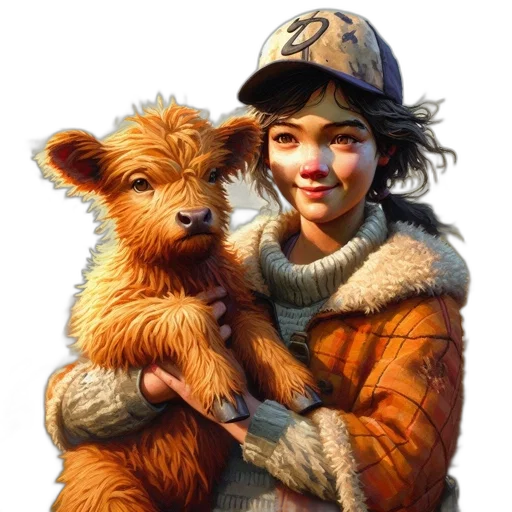 animal, creature, face, staff transparent PNG cut-out