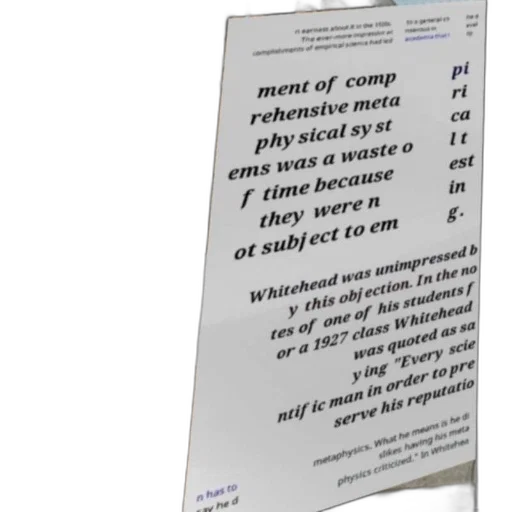 staff, quote, whitehead, about transparent PNG cut-out