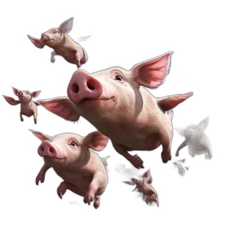 animal, 3d render, concept art, photorealistic transparent PNG cut-out