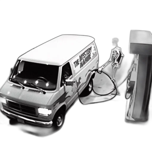 car, concept art, photorealistic, monochrome transparent PNG cut-out