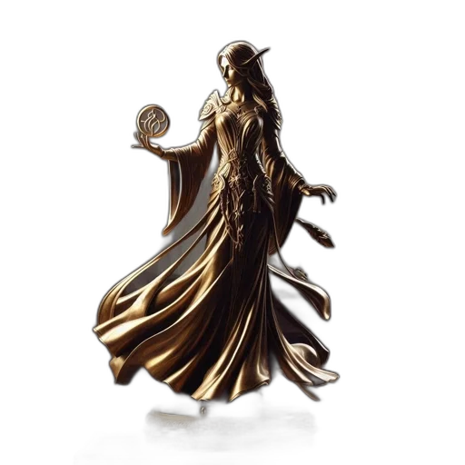jewelry, dress, staff, hair transparent PNG cut-out
