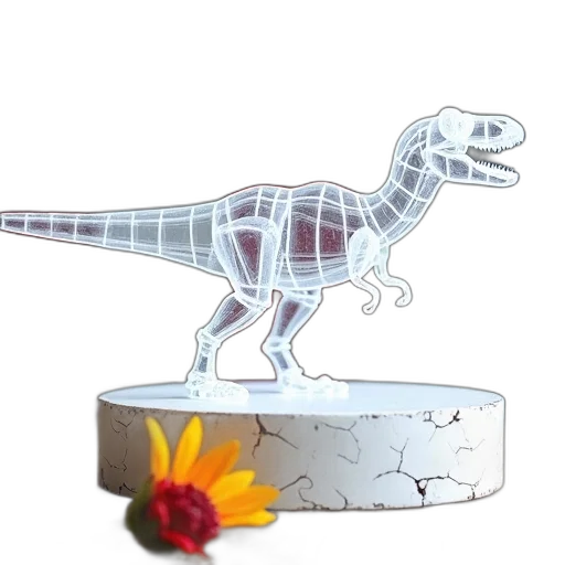 dragon, flower, creature, animal transparent PNG cut-out
