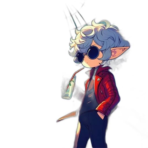 staff, jacket, concept art, cartoon transparent PNG cut-out