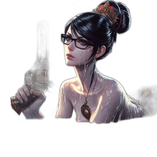 weapon, staff, concept art, cyberpunk transparent PNG cut-out