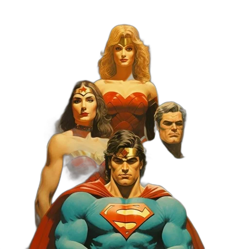 comic book art, concept art, fantasy art, 3d render transparent PNG cut-out