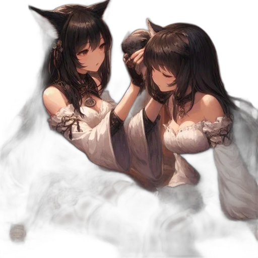 mask, dragon, weapon, dress transparent PNG cut-out