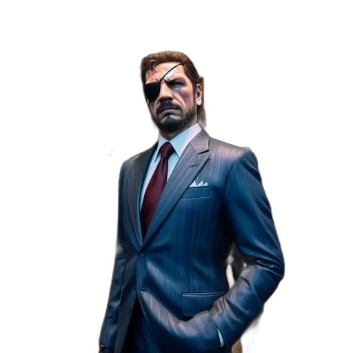 jacket, face, staff, concept art transparent PNG cut-out