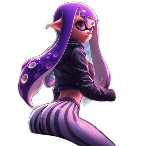 jacket, staff, dress, weapon transparent PNG cut-out
