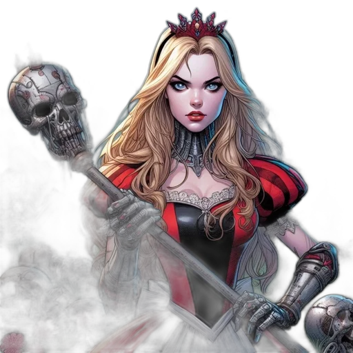 comic book art, concept art, fantasy art, regal transparent PNG cut-out
