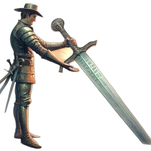sword, weapon, staff, umbrella transparent PNG cut-out