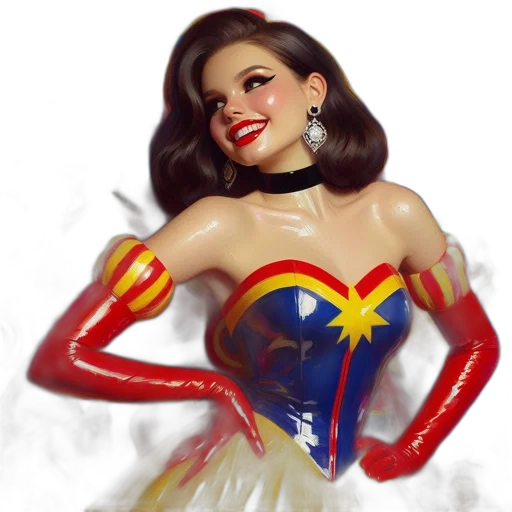 comic book art, concept art, fantasy art, cartoon transparent PNG cut-out