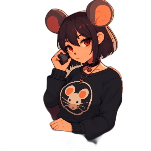 jacket, staff, animal, creature transparent PNG cut-out