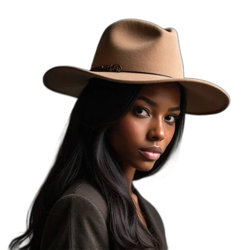 hat, hair, crown, staff transparent PNG cut-out