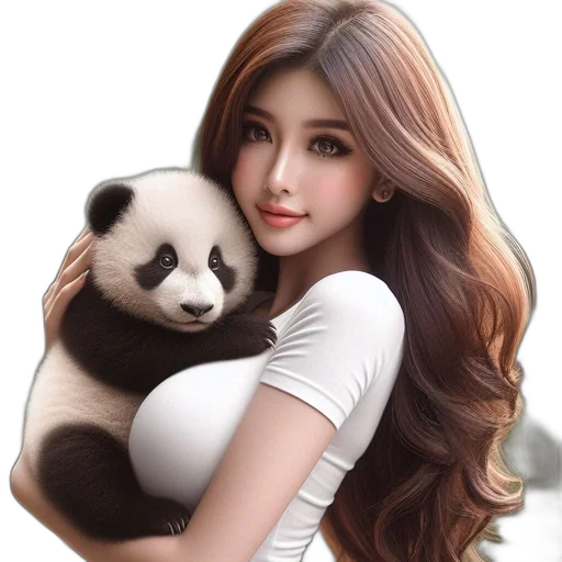 animal, photorealistic, fantasy art, oil painting transparent PNG cut-out
