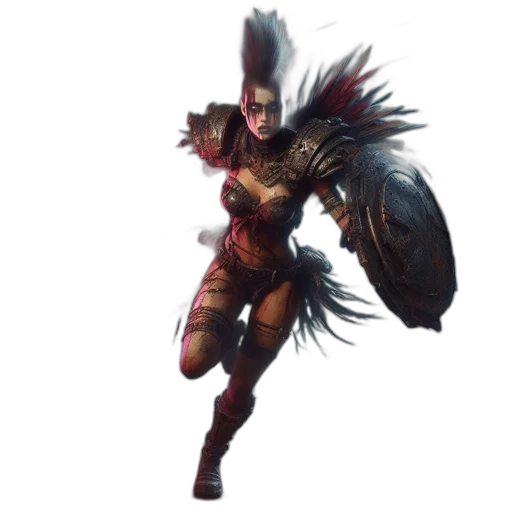 weapon, dragon, staff, sword transparent PNG cut-out