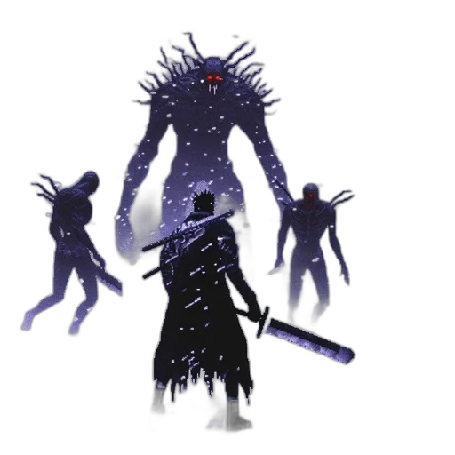staff, creature, robot, concept art transparent PNG cut-out