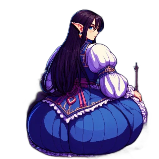 dress, weapon, staff, sword transparent PNG cut-out