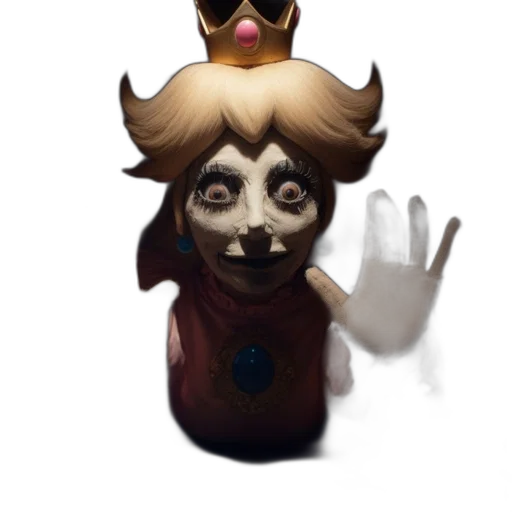 crown, mask, staff, face transparent PNG cut-out