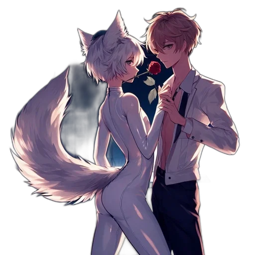 staff, pixel art, anime, watercolor transparent PNG cut-out