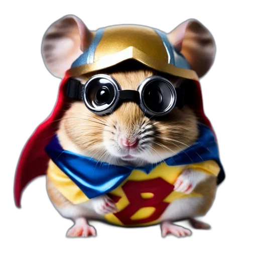 animal, comic book art, 3d render, concept art transparent PNG cut-out