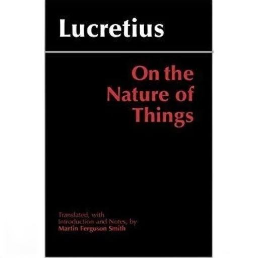 cover, nature, things, lucretius transparent PNG cut-out