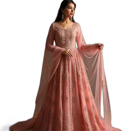 dress, jewelry, photorealistic, fantasy art transparent PNG cut-out