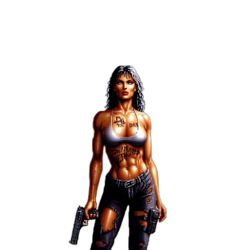 weapon, pixel art, concept art, comic book art transparent PNG cut-out